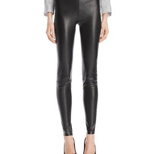 Alice & Olivia iconic leather skinny pants